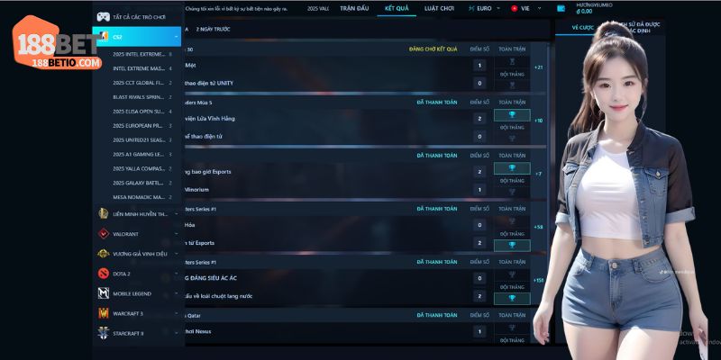 Kinh nghiệm cá cược Esports dễ thắng tại 188Bet